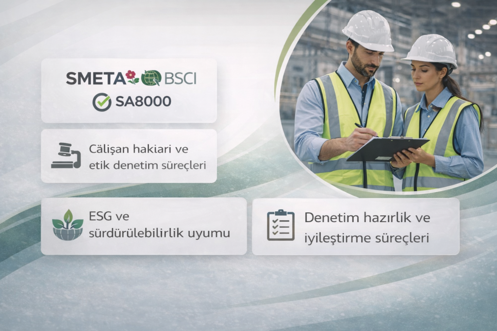 Uluslararası standartlara uyum sağlayın, global tedarik zincirinde güçlü ve güvenilir bir iş ortağı olun.